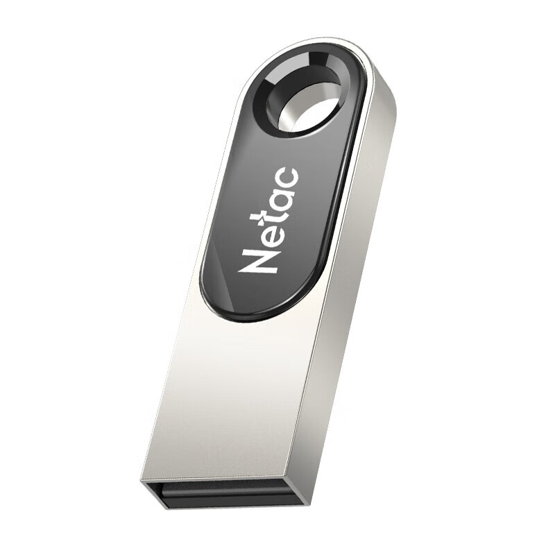 朗科 U盘 U278 32G USB2.0 金属 银黑色 BJDT高清大图