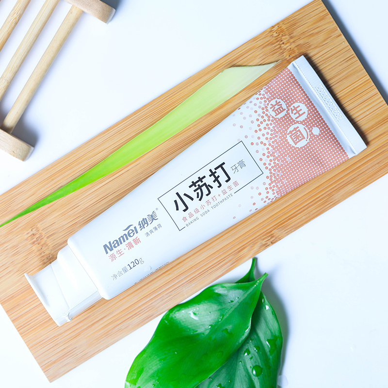 纳美益生菌小苏打牙膏120克