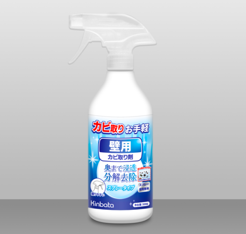 KINBATA多效合一墙体除霉剂125g自然香啫喱状长效除霉国产瓶装 除霉剂500ml*1
