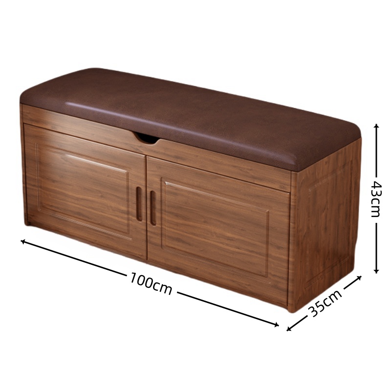 豫龙都实木储物柜2层个高清大图