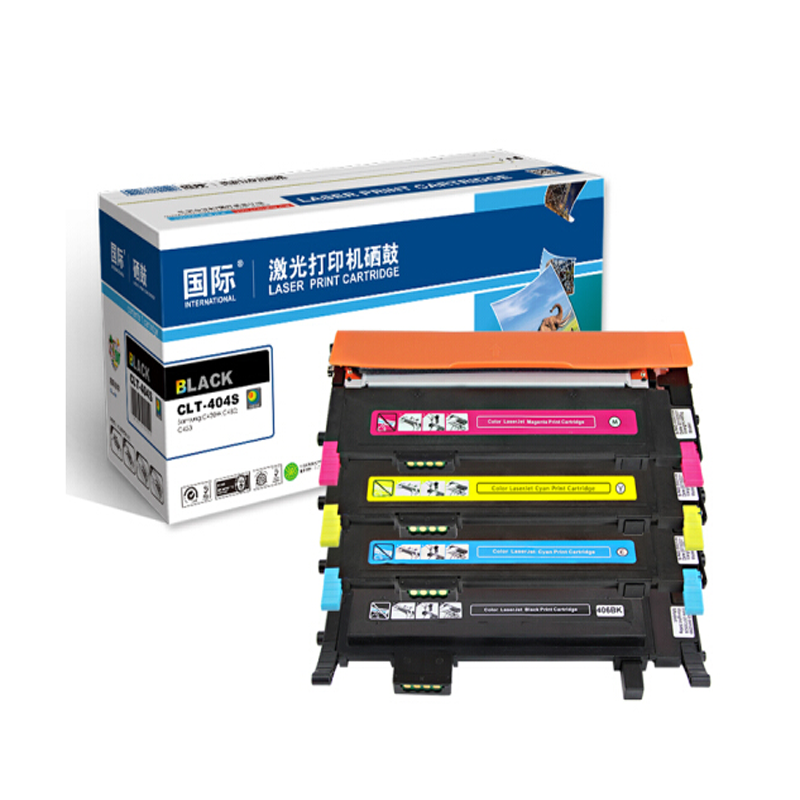 国际CLT-K404S黑色粉盒 适用于(三星 C430/C430W/C480)