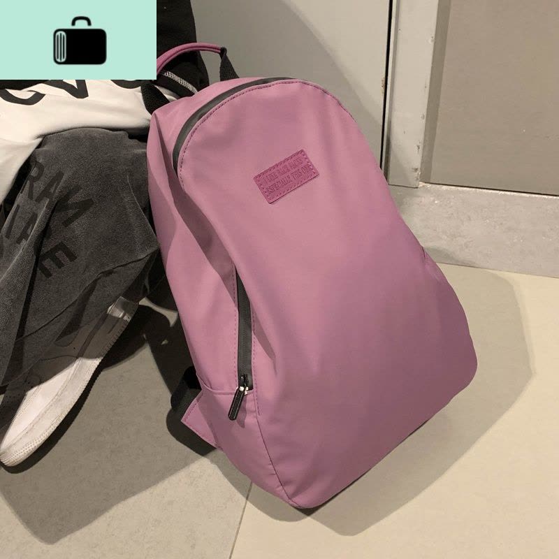 书包女ins风韩版高中原宿大容量电脑背包学生双肩包女旅行防水包NEW LAKE图片