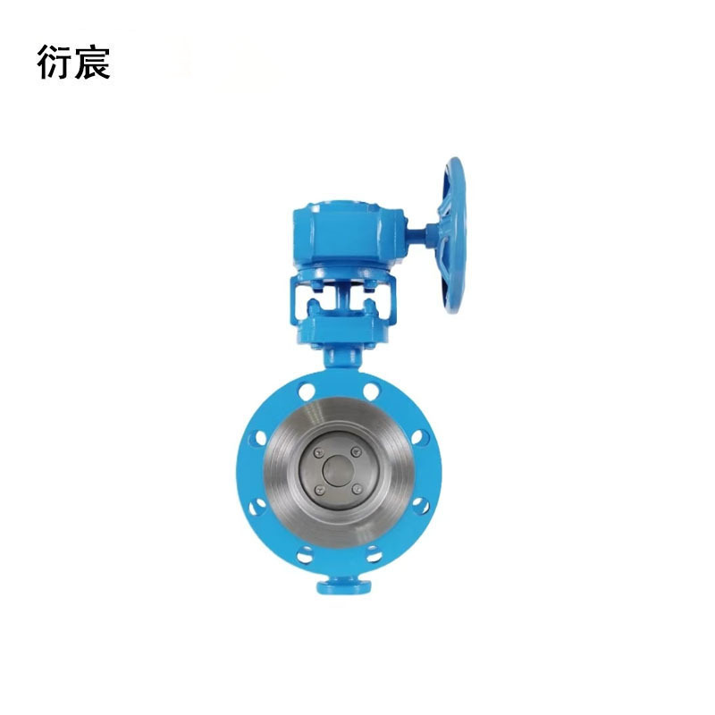 衍宸 铸钢法兰蝶阀 D343H-16C-DN200 个高清大图