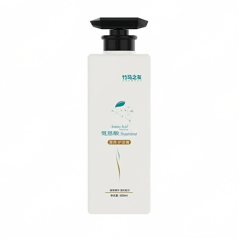竹马之友洗发护发组合装清爽控油洗发乳500ml+氨基酸护发膏500ml/套高清大图
