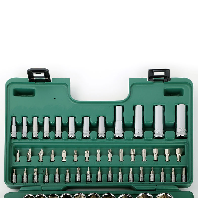 世达(SATA)86件6.3x12.5mm系列套筒组套 套筒扳手组套工具套装 汽修工具套装 09013 1套高清大图