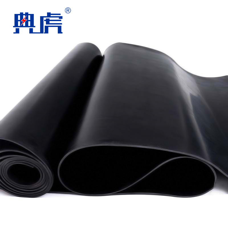 典虎 绝缘胶垫 5mm*1.2m*10m 卷高清大图
