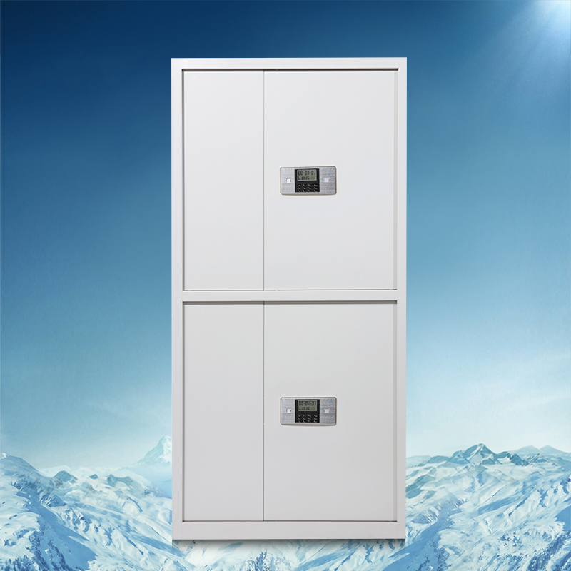 万尊 电子保密柜文件柜档案柜保险柜双保险密码柜电子锁通体双节柜高清大图