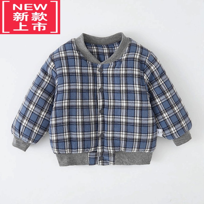 可莉允儿童棉袄棉服冬季校服内胆器内穿男童棉衣学生保暖加绒加厚