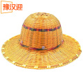 豫汉迎大檐竹编帽 大檐竹编帽大号个