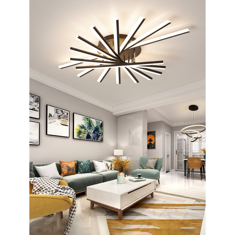 2020年新款客厅灯闪电客简约现代大气led吸顶灯创意北欧卧室灯灯具