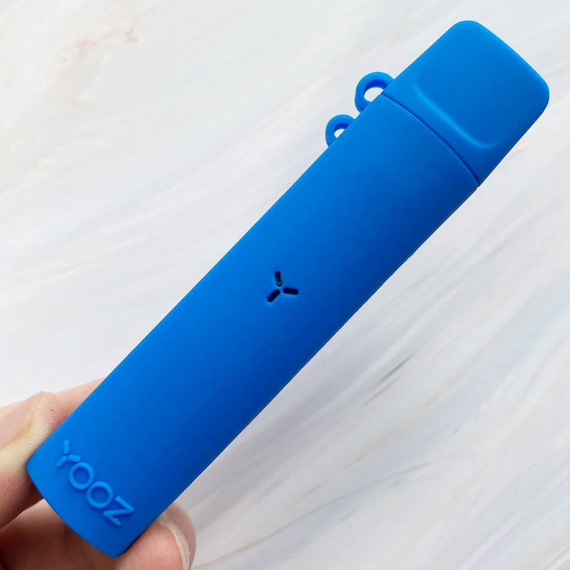 柚子 蓝色硅胶套 丫ooz保护套柚子一代二代通用硅胶套送挂绳yooz软