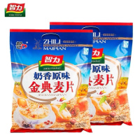 智力奶香经典原味麦片480g