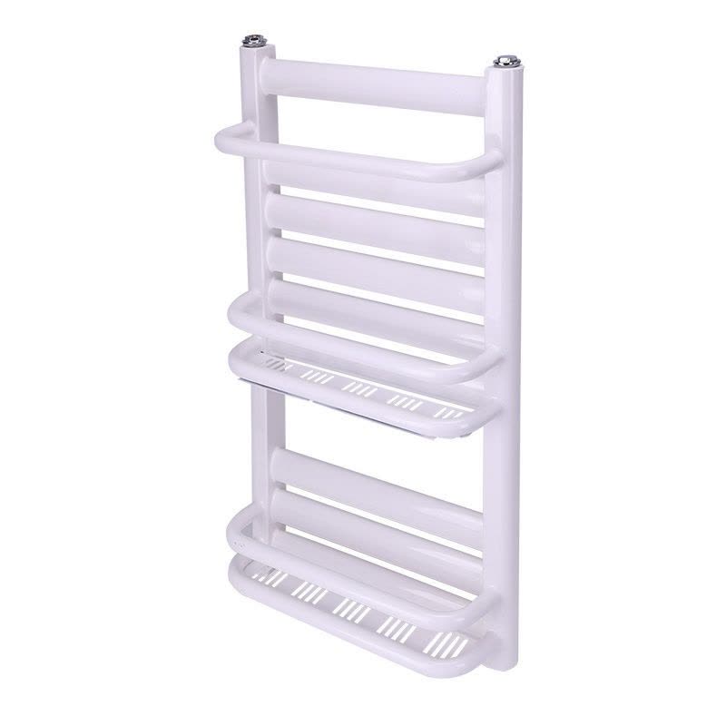 钢制7柱平板(中心距40高45) 卫浴小背篓暖气片钢制卫生间毛巾杆置物架集中供暖壁挂散热器图片