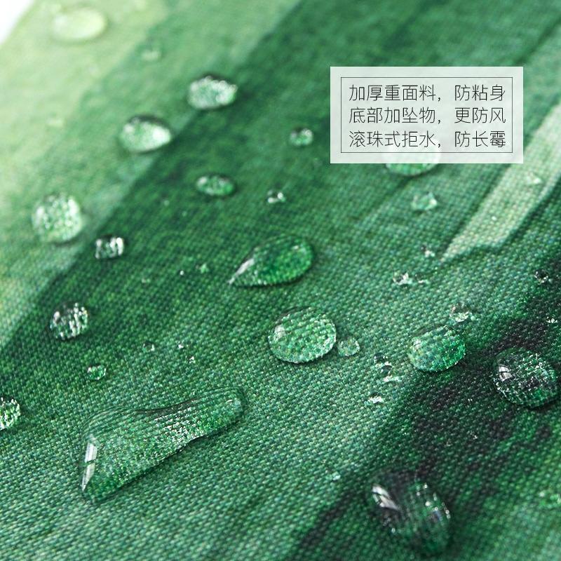 ins欧浴帘加厚防水创意窗帘浴室卫生间隔断帘子日用家居