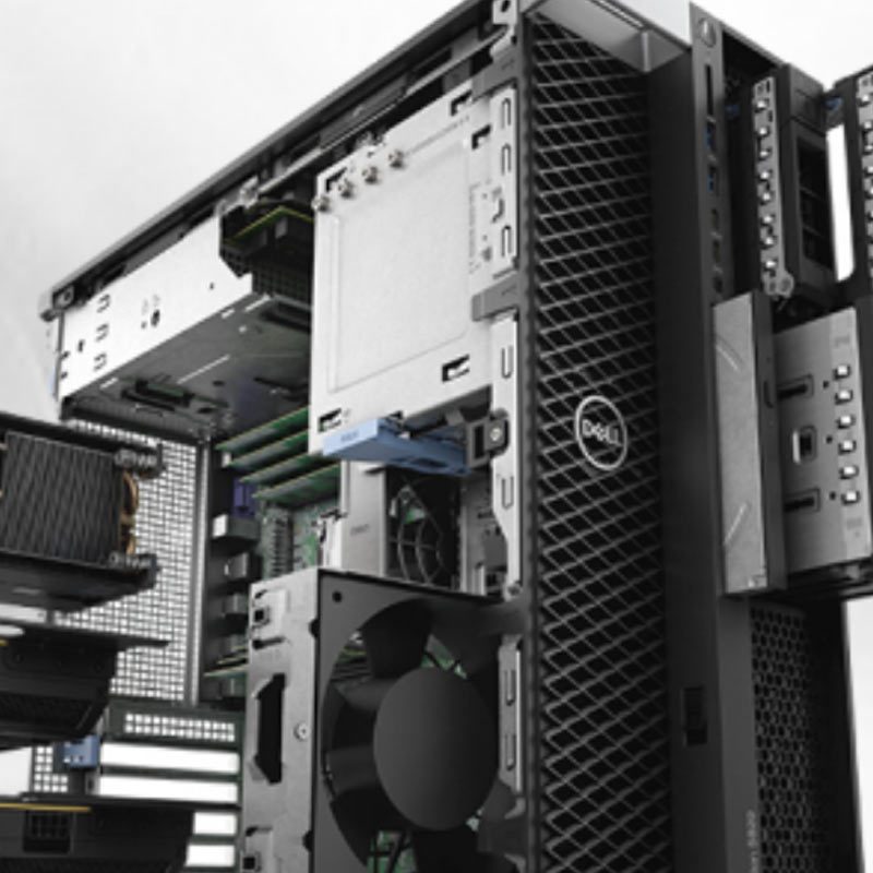 DIY定制戴尔 5820系列 I9-10920X W10专业版+E2417H显示器