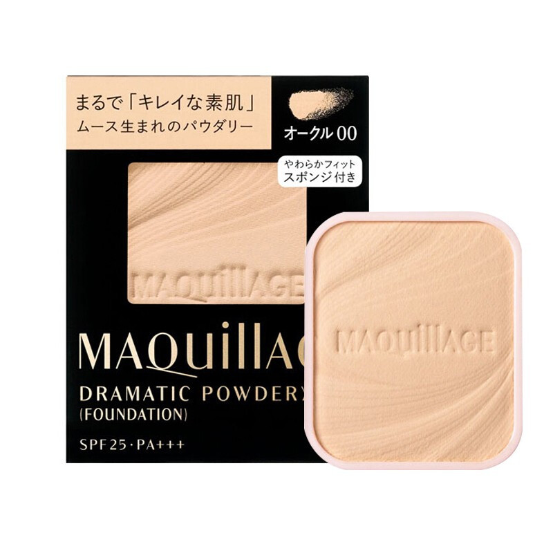 [日本本土版直邮]资生堂心机美人彩妆毛孔隐形干湿两用粉饼替换芯