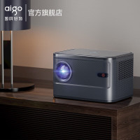 爱国者(aigo) H38锖色 投影仪家用 便携卧室家庭影院投影机 (AI智能语音 电子对焦 蓝牙音箱) 宝石蓝