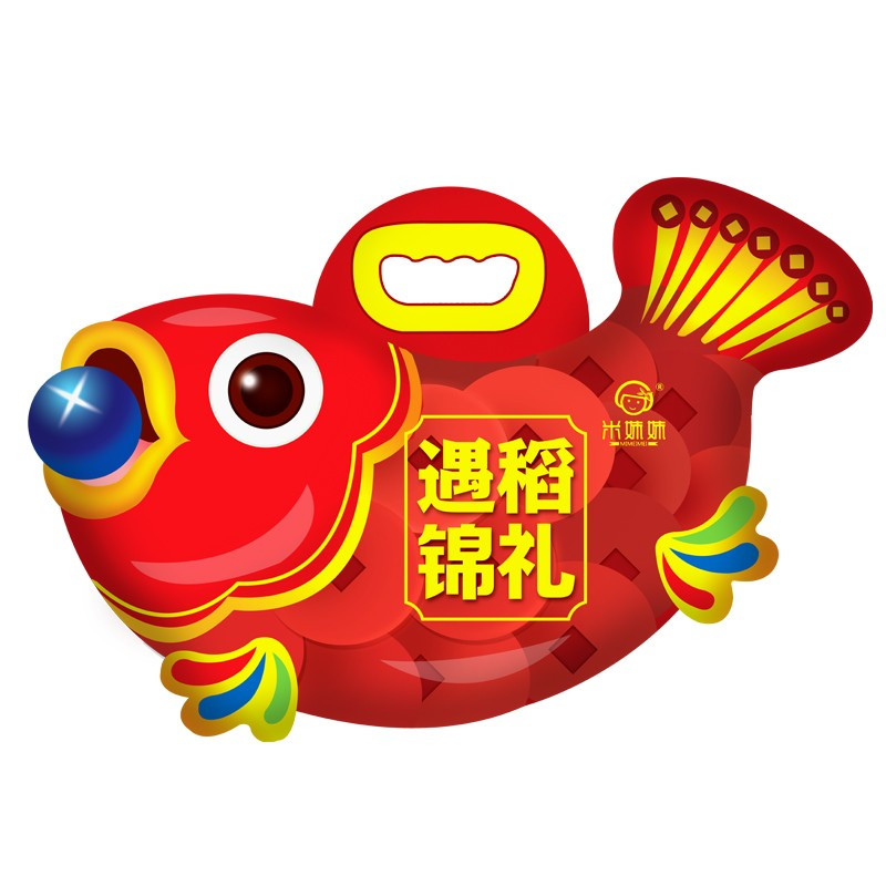 米妹妹(MIMEIMEI) 遇稻锦鲤 富硒大米 当季新米 基地直供 1kg高清大图