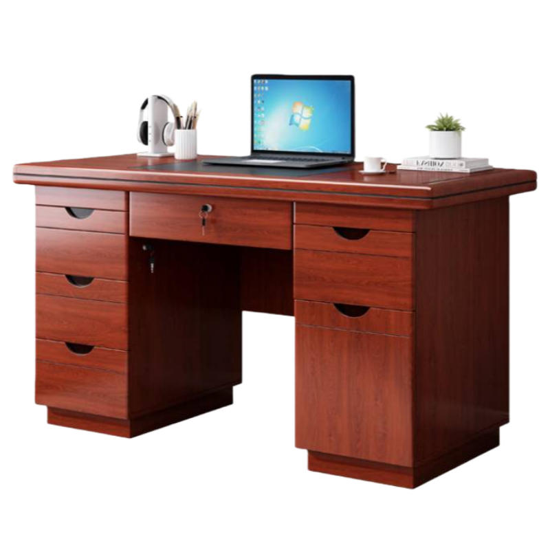 桃锦堂办公桌1.4米张高清大图