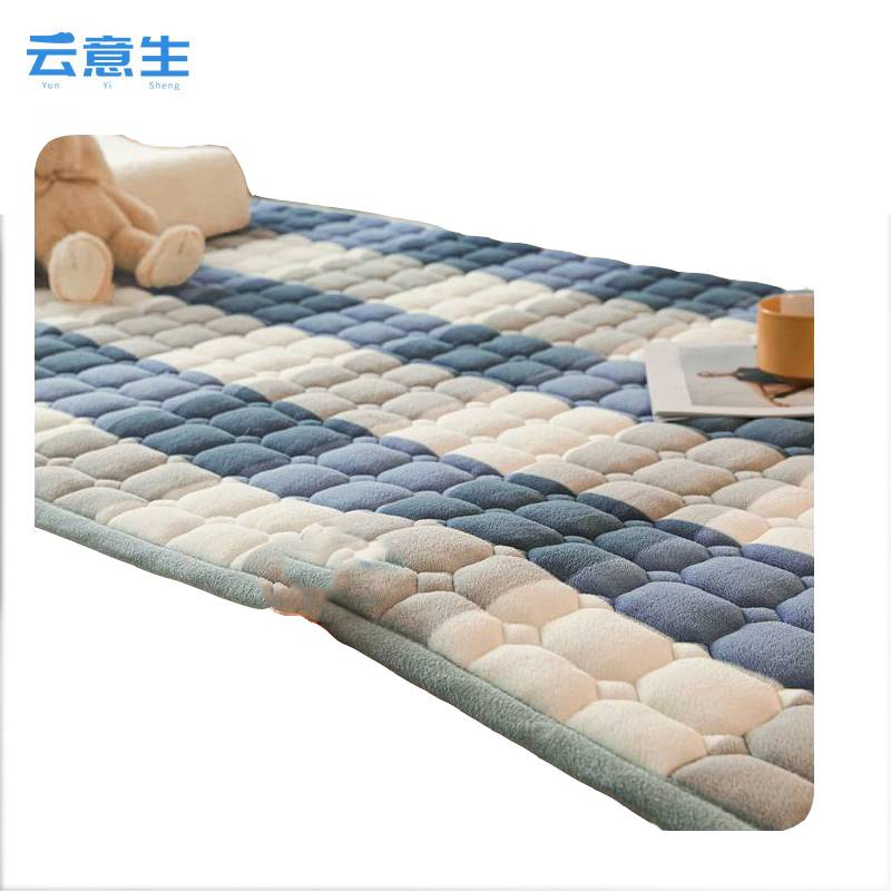 云意生 垫褥 牛奶绒 100*200cm 张高清大图