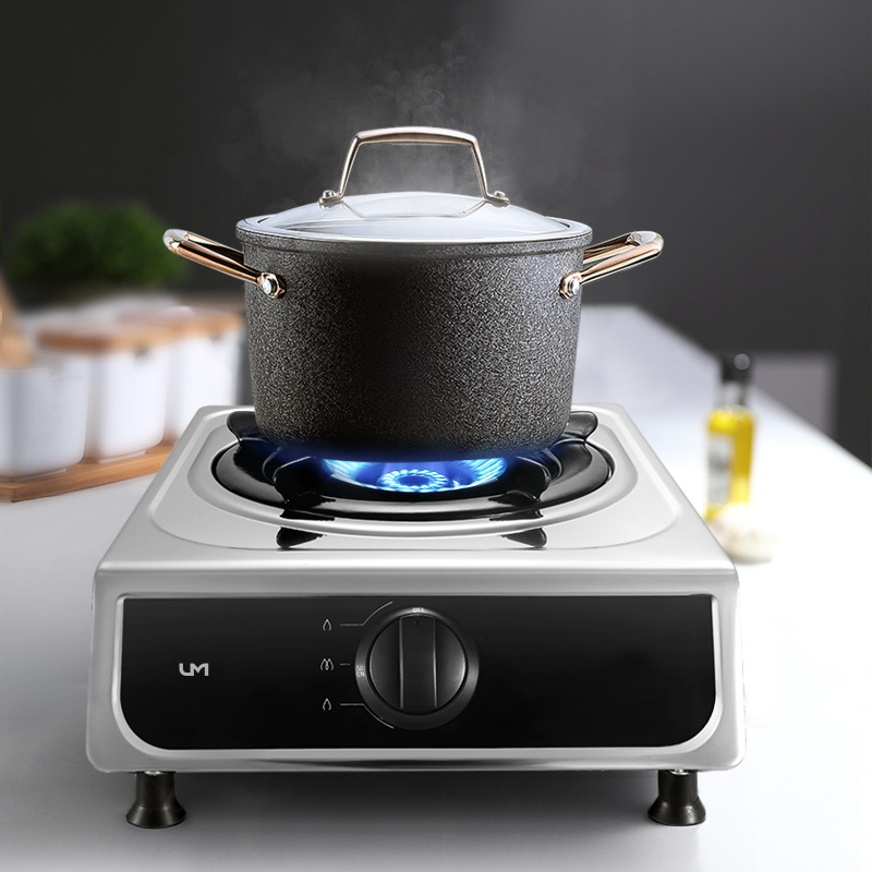 优盟umuz150s液化气燃气灶煤气灶台式灶液化气灶煤气炉单灶具单眼灶