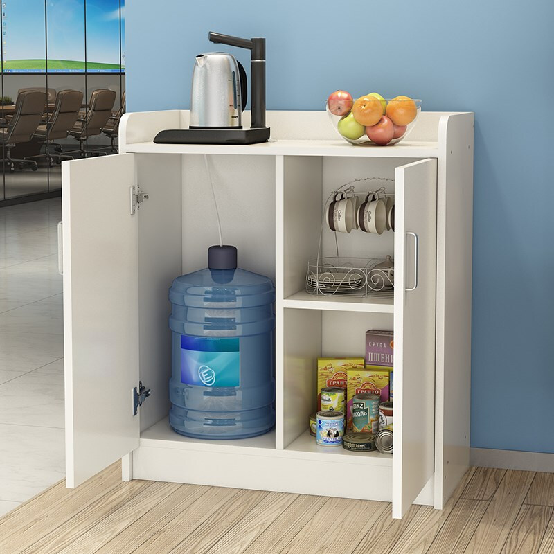 翕墨办公室茶水柜纯净水桶柜饮水机柜客厅茶几茶水台碗柜储物柜泡茶桌