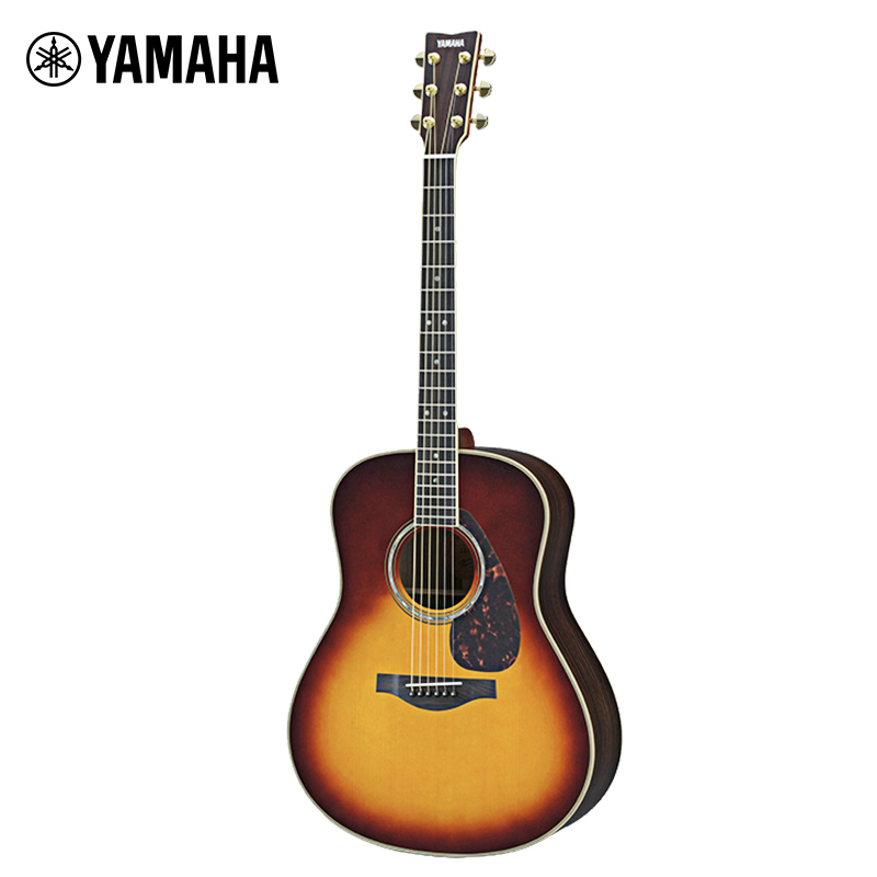 雅马哈(YAMAHA)单板吉他LL6/LS6/LJ6全单吉他LL16电箱吉他木吉他 LL6BS ARE[41英寸日落色]
