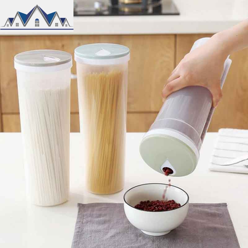 创意 厨房装面条盒子塑料收纳盒 五谷杂粮储物罐食品收纳罐保鲜盒 三维工匠高清大图