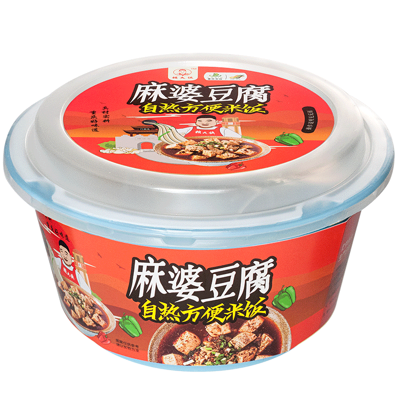 赖记自热米饭速食方便米饭热水冲泡懒人食品宿舍煲仔饭240g*1盒 麻婆豆腐(240g*1盒)