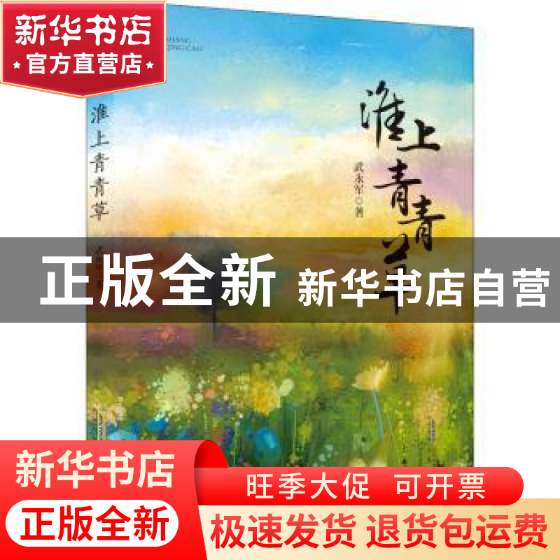 正版 淮上青青草 武永军 安徽文艺出版社 9787539666525 书籍