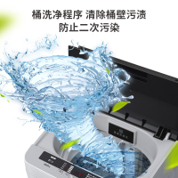 松下(Panasonic)9公斤大容量波轮洗衣机家用全自动爱妻号黑色盖板新款