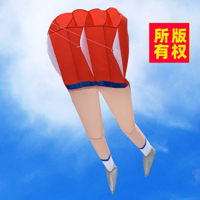 风筝新款软体风筝成人3D充气立体风筝大型风筝网红风筝创意 三维工匠 4米软体章鱼(颜色随机)+100米线板高清大图