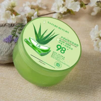 NATURE RETURN芦荟胶舒缓肌肤凝胶免洗睡眠面膜保湿补水淡化痘印晒后修护控油男女可用