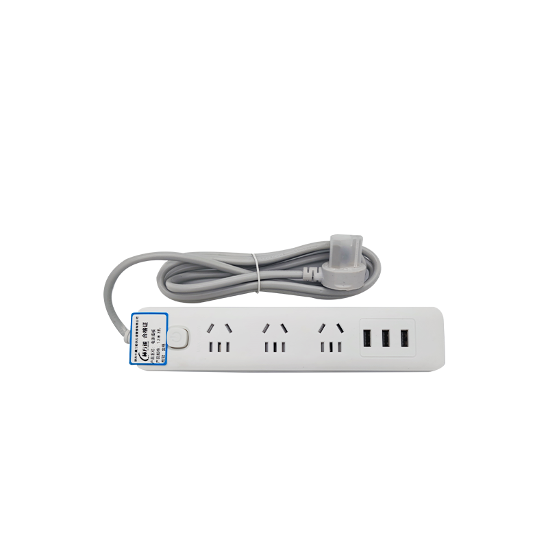 赫方诺电源插板1.2米 3孔/个高清大图