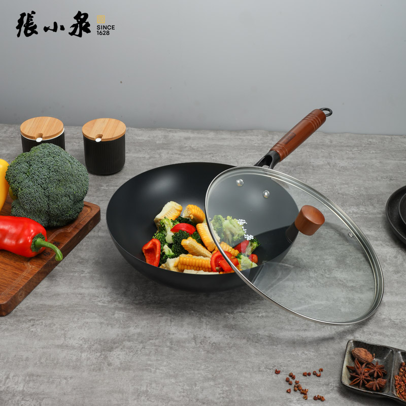 张小泉不易粘 精铁锅C32380100高清大图