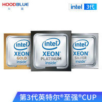 英特尔Intel至强金牌6330 CPU(28核56线程2.0Ghz)*1；浪潮服务器硬盘8T SATA 7.2K