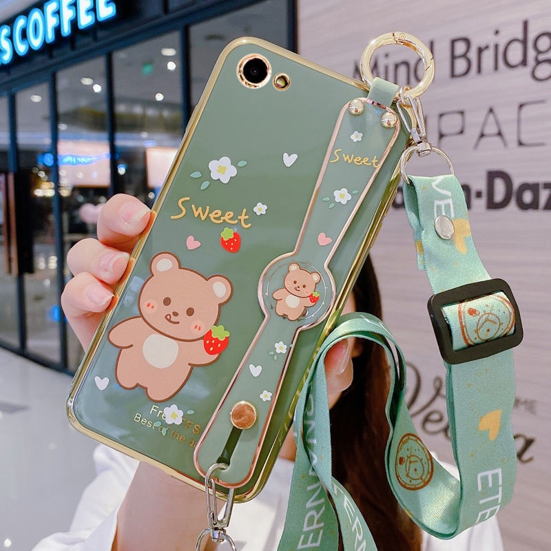 vivoy66手机壳vivoy67防摔y66ia软y55硅胶y71女款y83腕带y81超薄ay66