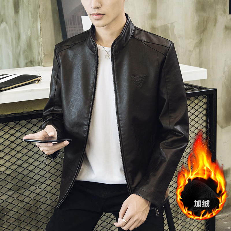 李维犀牛(leevirhino)男士皮衣 leevirhino男装秋冬新款男士皮衣男