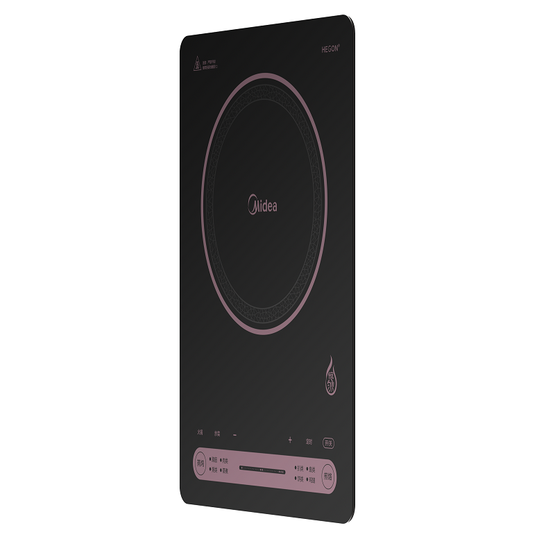 美的（Midea）家用电磁炉大火力隐藏式风机 智能火锅电池炉RH2269