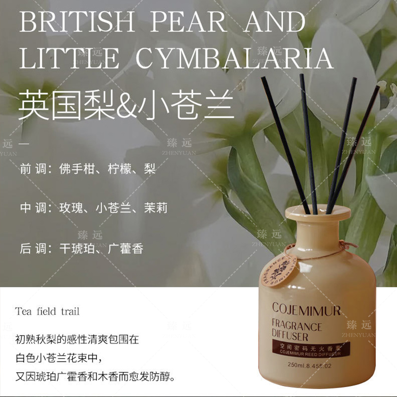 臻远 ZY-ZGTT-19 香薰 英国梨&小苍兰250ml高清大图