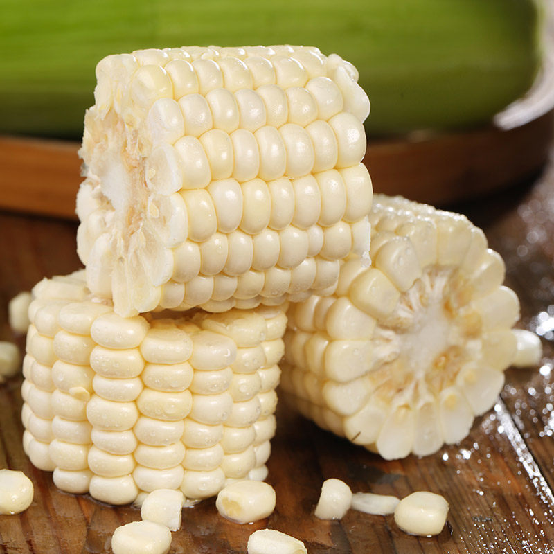 【西沛生鲜】福建牛奶玉米 净重4斤装 单根220g+ 箱装 香甜可口 时令蔬菜