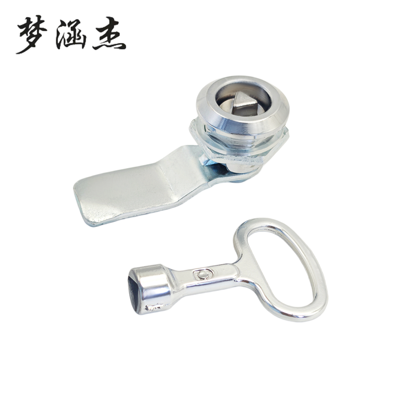 梦涵杰 配电柜安全锁碳钢三角锁 MS705配H5弯片 个高清大图