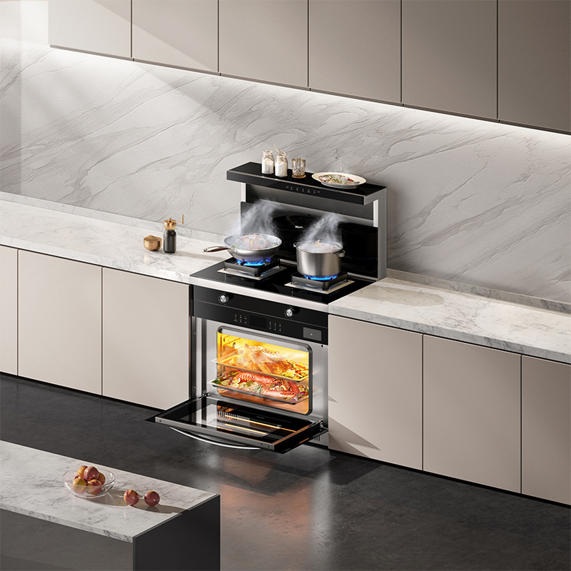 名气(mq)集成灶老板名气64l蒸烤集成灶ft9a13报价_参数_图片_视频