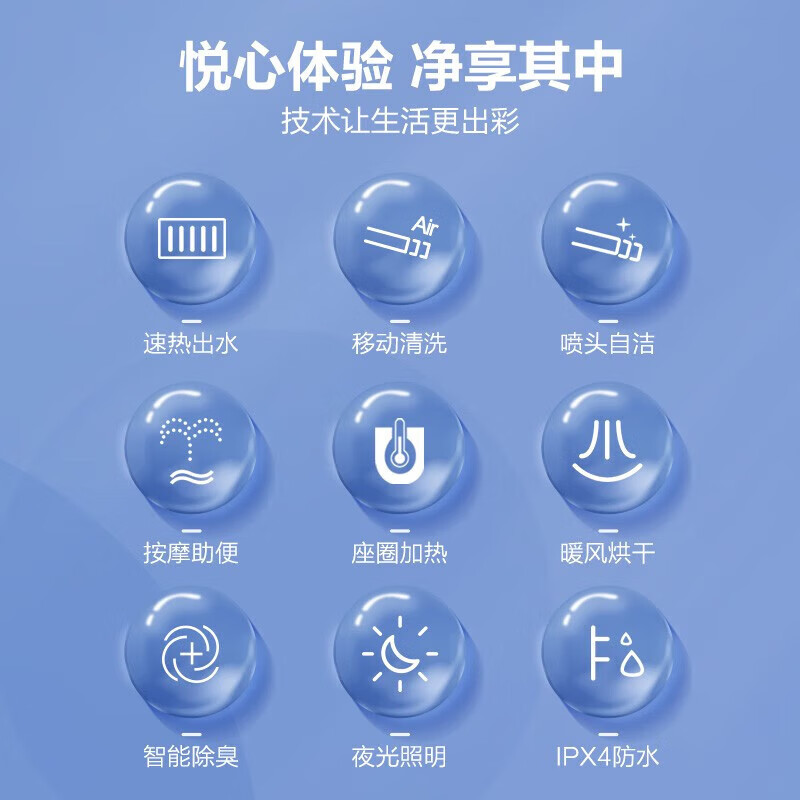 箭牌(ARROW) AK1010 智能马桶盖 马桶盖(智能) (计价单位:个)高清大图