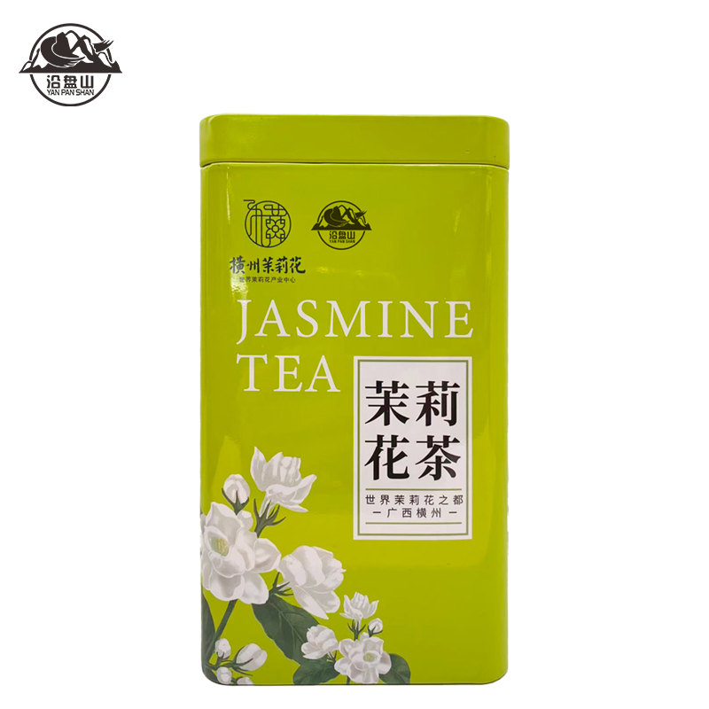 沿盘山 茉莉花茶 250g 罐高清大图