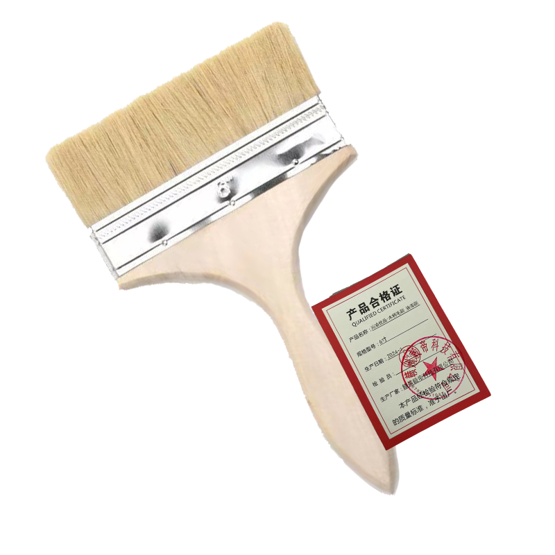 沁渝优品木柄毛刷油漆刷6寸把