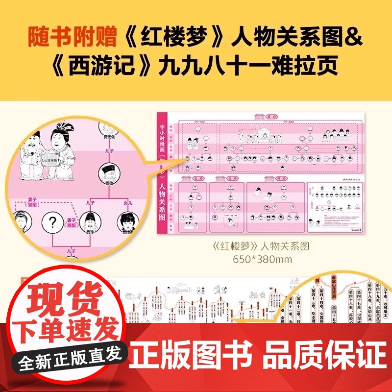 半小时四大名著(全八册) 文汇出版社高清大图