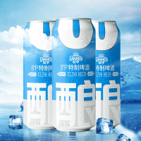 苏选 [苏宁自营]8度清爽啤酒500ml*12瓶 整箱装 国产啤酒