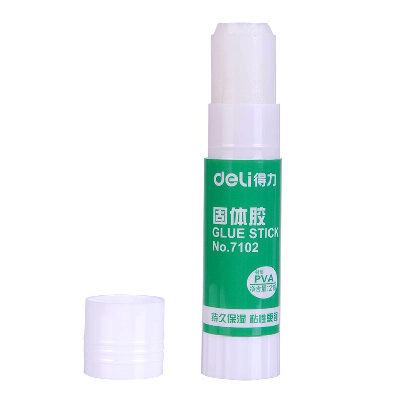 得力胶棒21g*12支