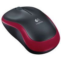 罗技(Logitech)M186无线光学鼠标USB台式机笔记本家用游戏办公通用 灰色